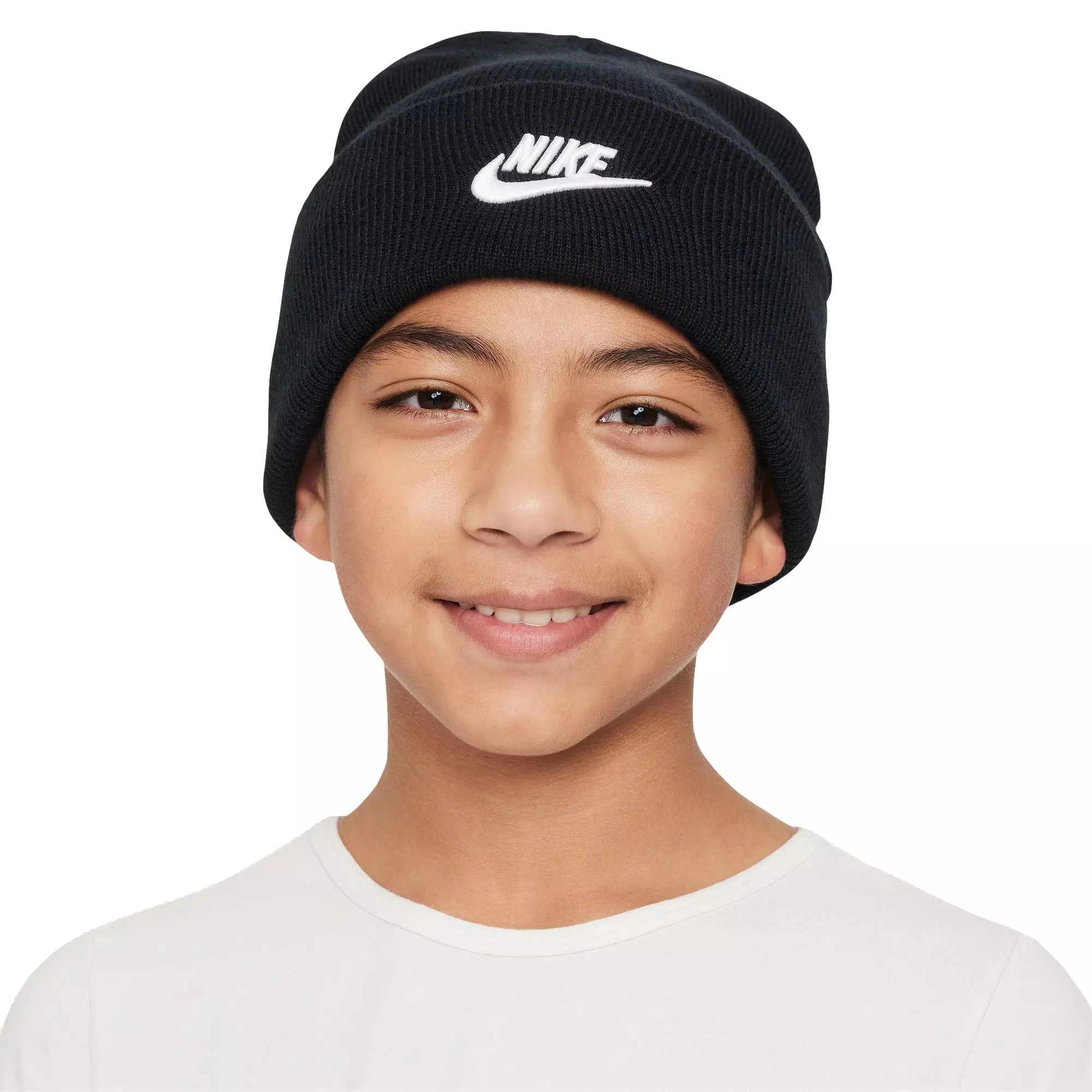 Nike Big Kids' Peak Beanie - Cuffed Knit Warmth | Hibbett